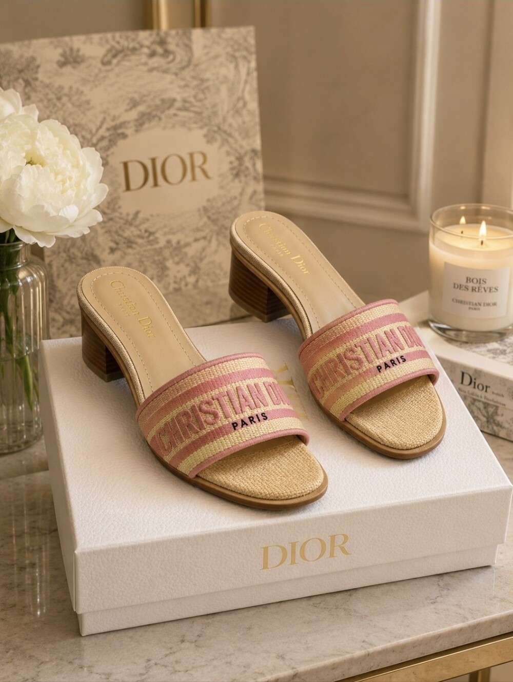 Christian Dior Dioriviera Dway Heeled Sandals